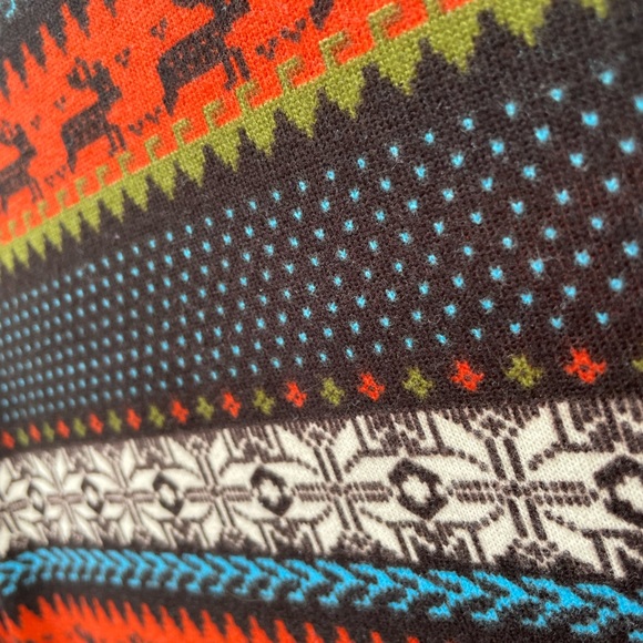 Reindeer Sweater Dress Perfect for Christmas or Any Occasion, Soft With Pockets! - Picture 3 of 4